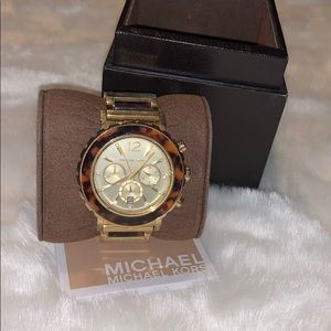 Michael Kors | Tortoise Watch *needs battery*